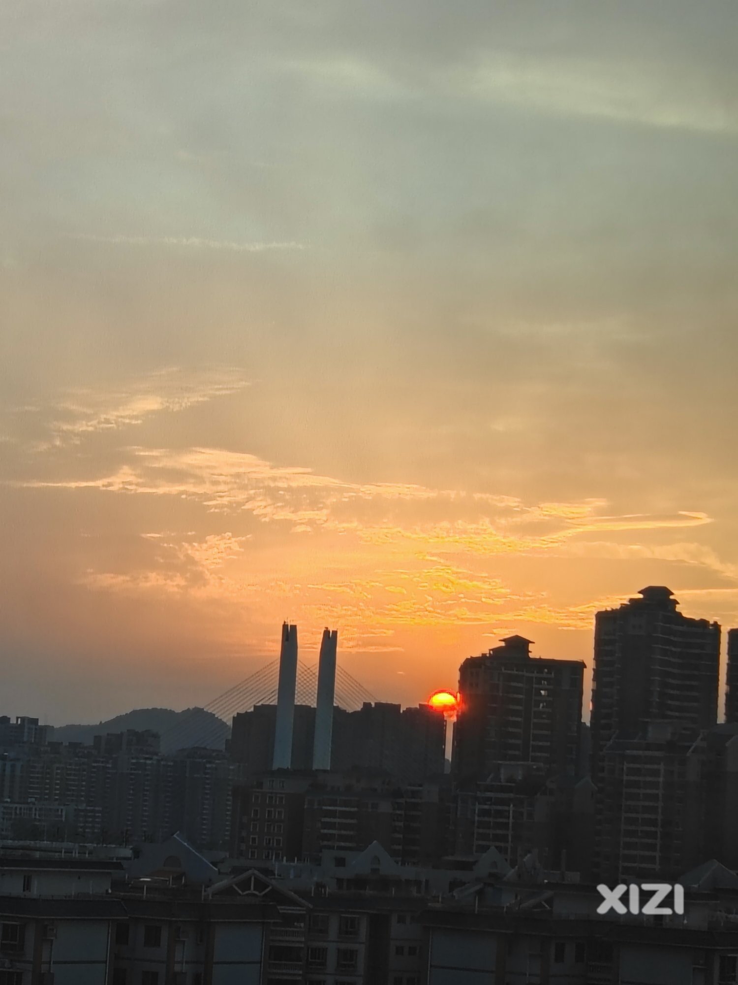 惠今日份惠州晚霞