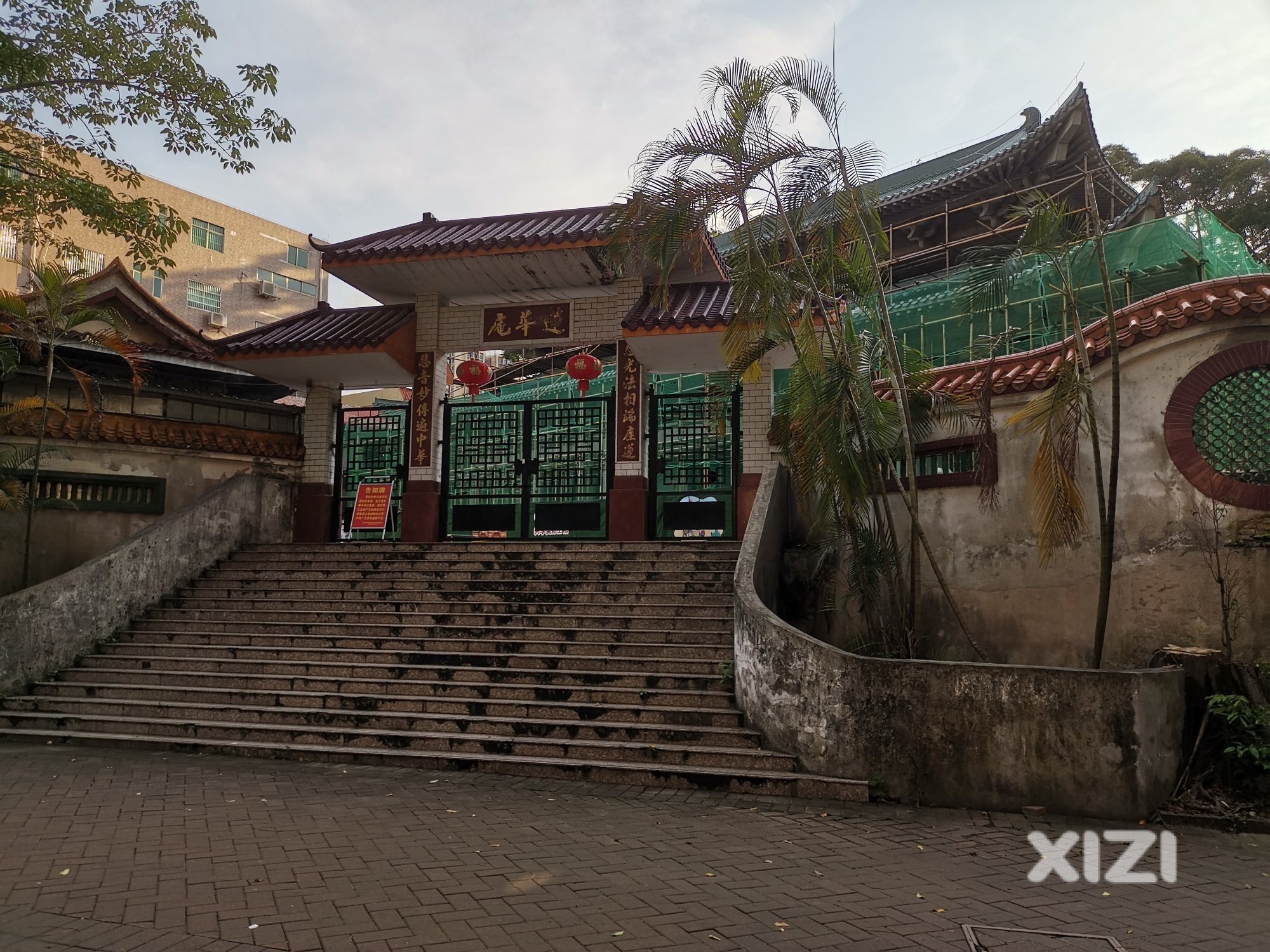东平莲华庵寺主体完工