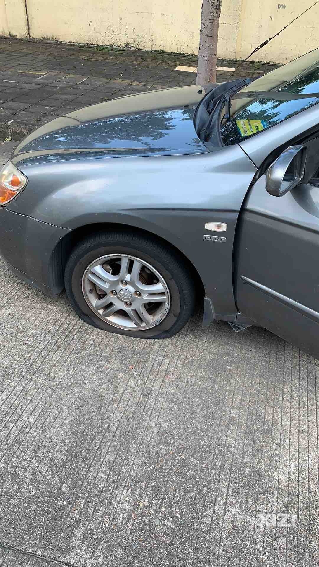 惠博路上又中招