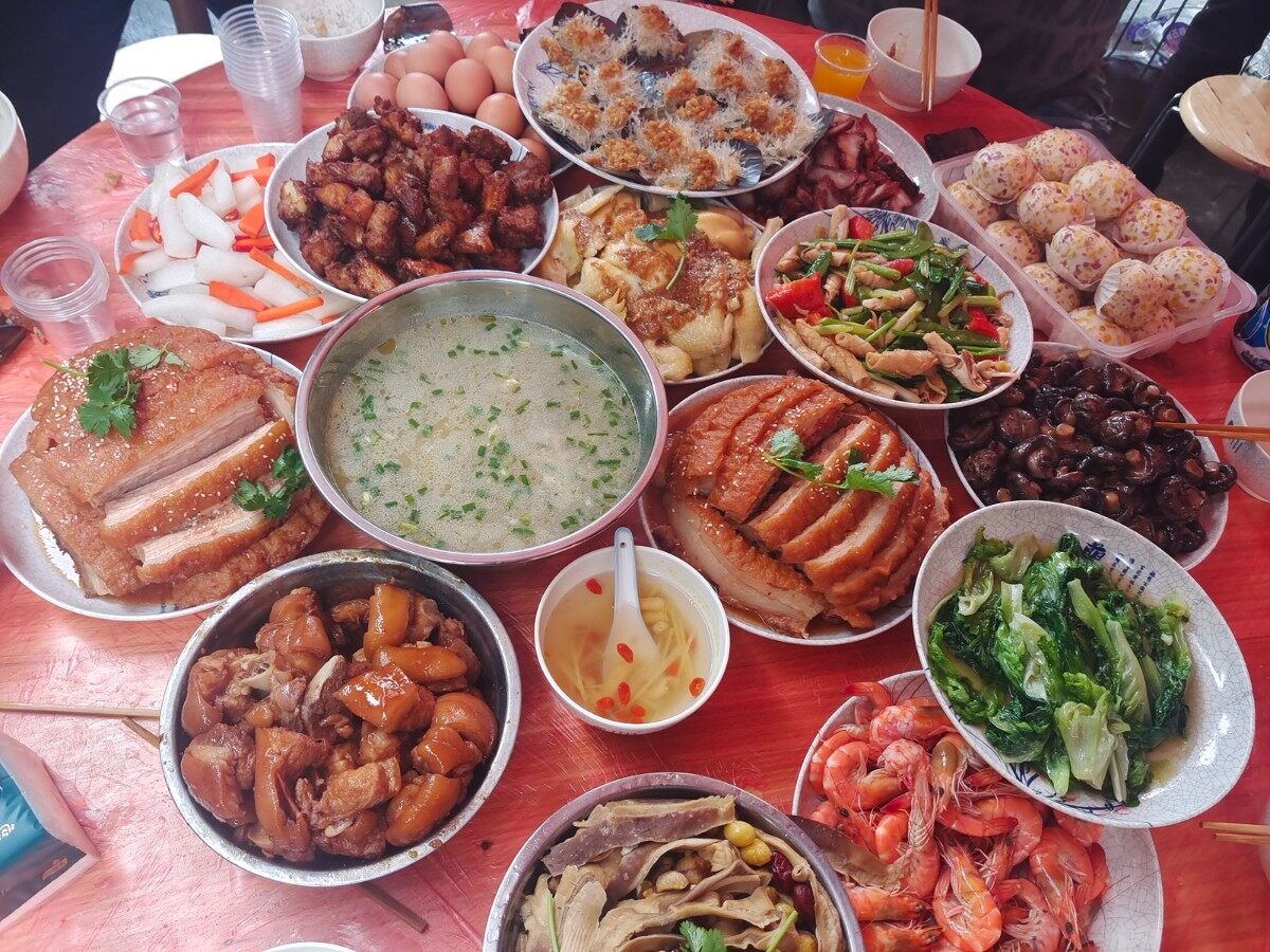 这顿饭