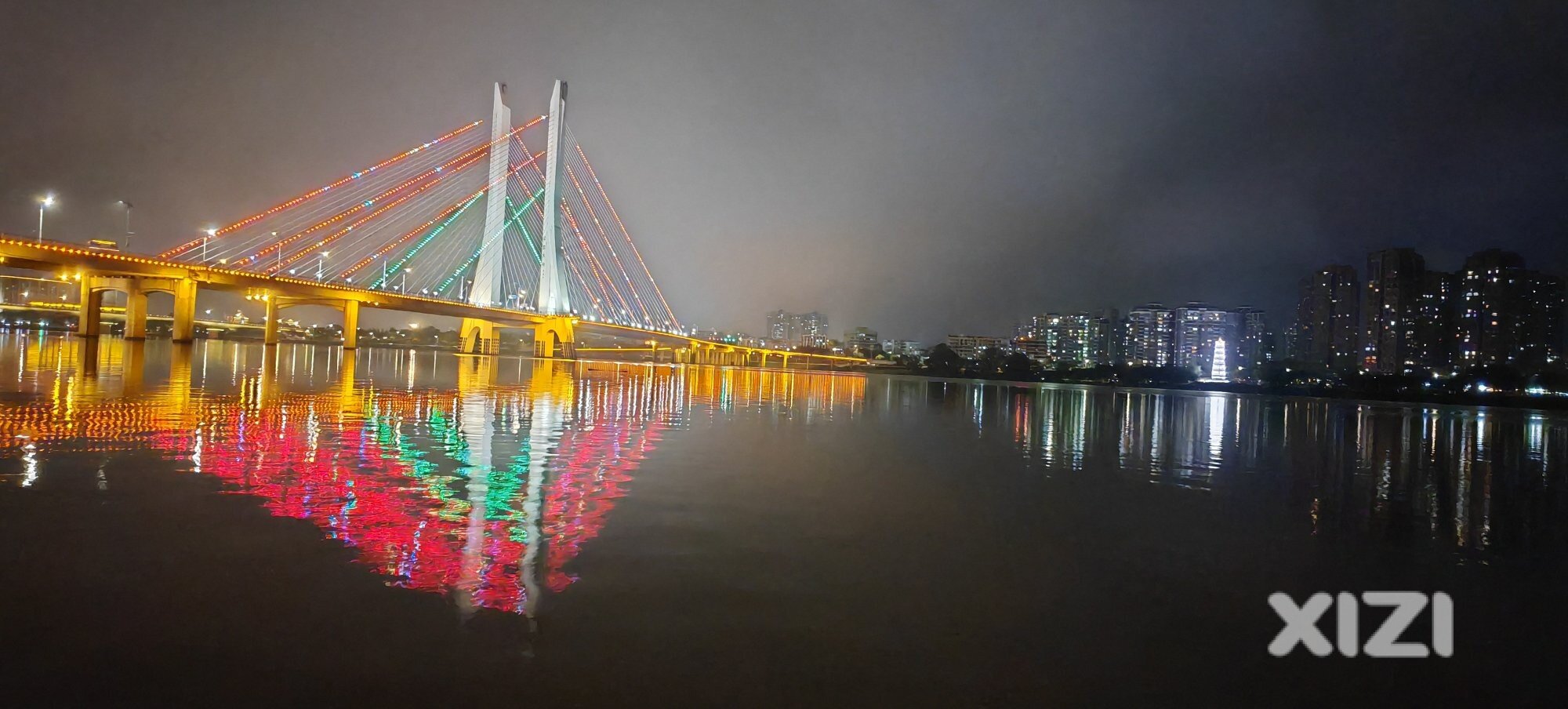 初夏雨夜，东江夜景，惠州“醉”美
