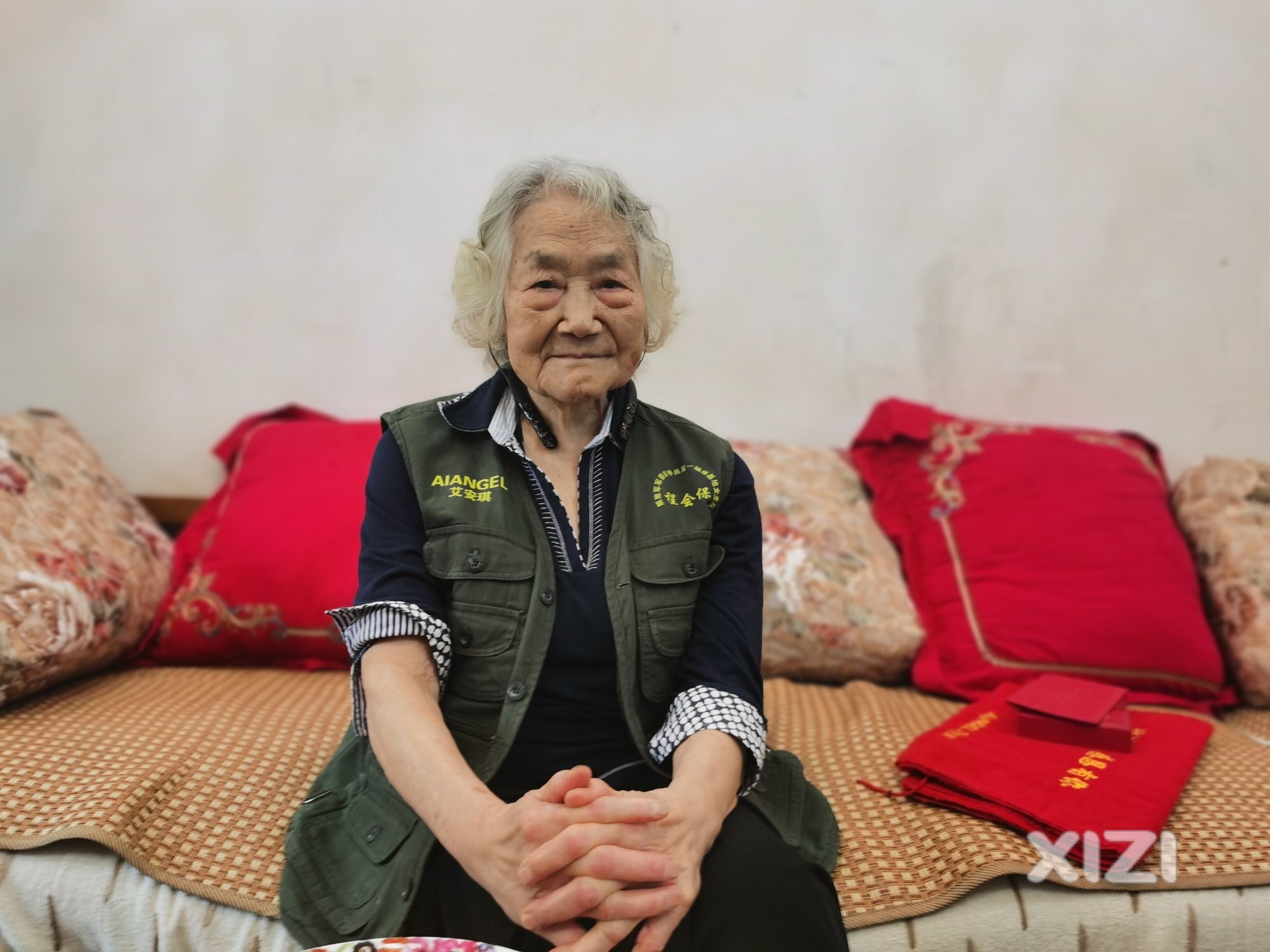广东东莞：关爱老兵，感恩有你，温暖行动，-艾安琪。