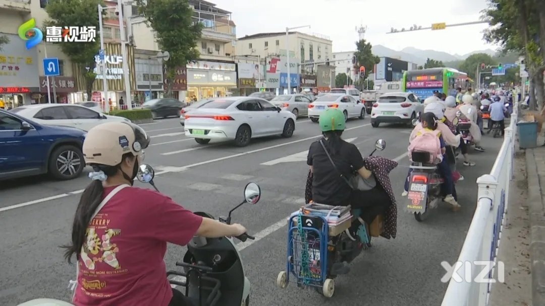 严查严管！惠州交警开展“摩电”交通违法集中整治行动
