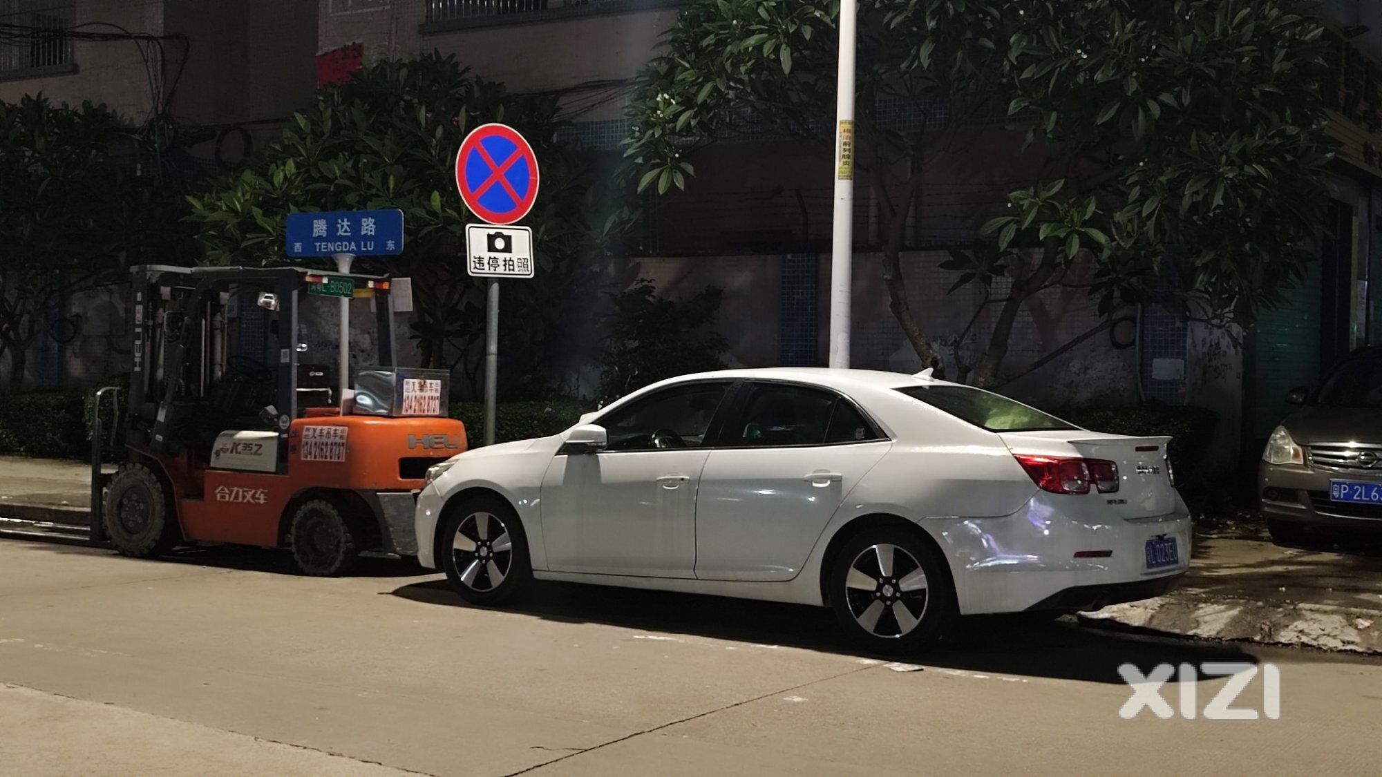 仲恺怎么那么多违停