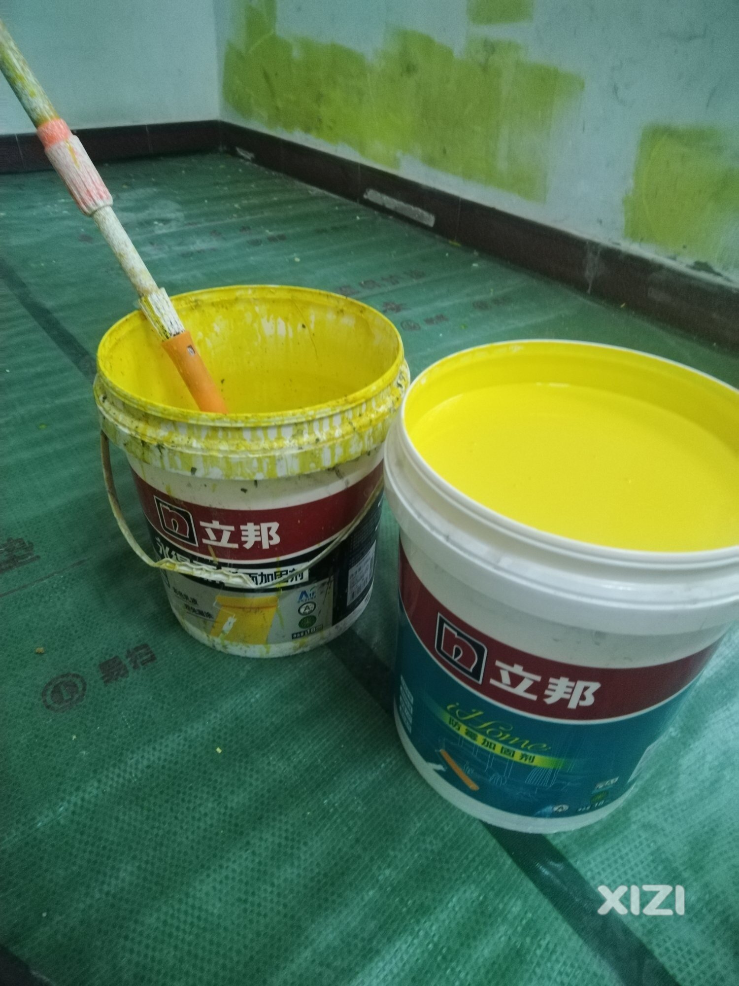 翻新房进行中