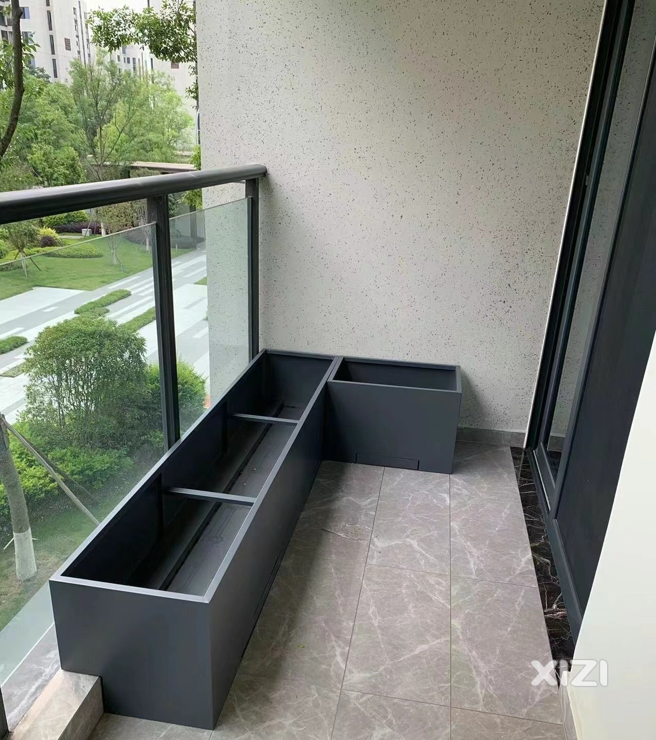 阳台迷你景观