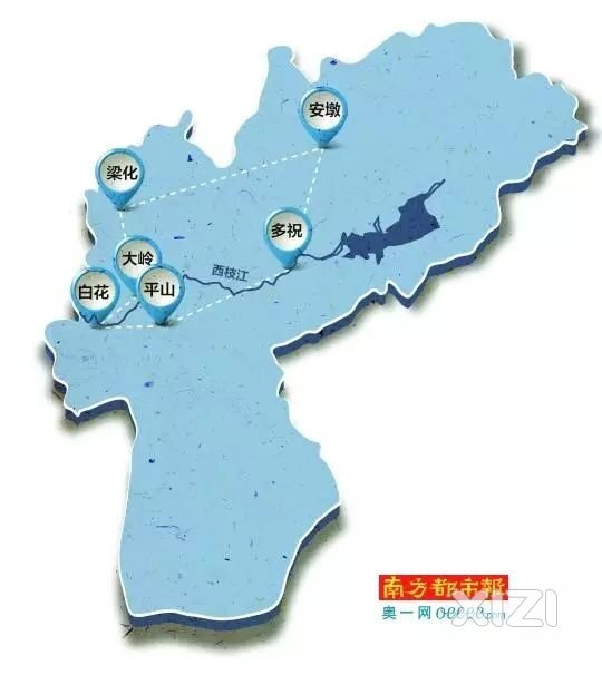 惠东2016年提出的：山江大道、山海大道、江海大道。如今的情况