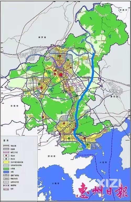 如果从东江修一条运河接大亚湾出海，是不是完美？