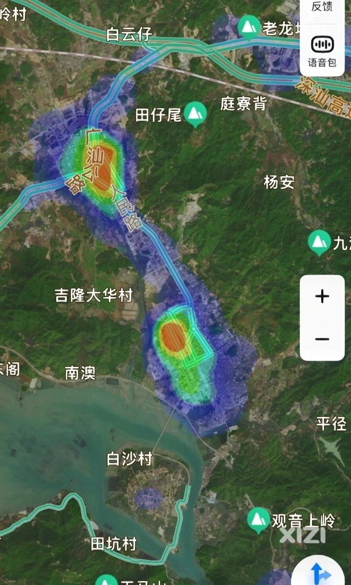 工业区在吉隆黄埠，整个惠东人流最密集的，但基础建设不完善