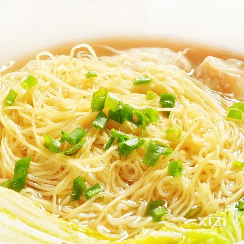 曾仔竹升面吃起来
