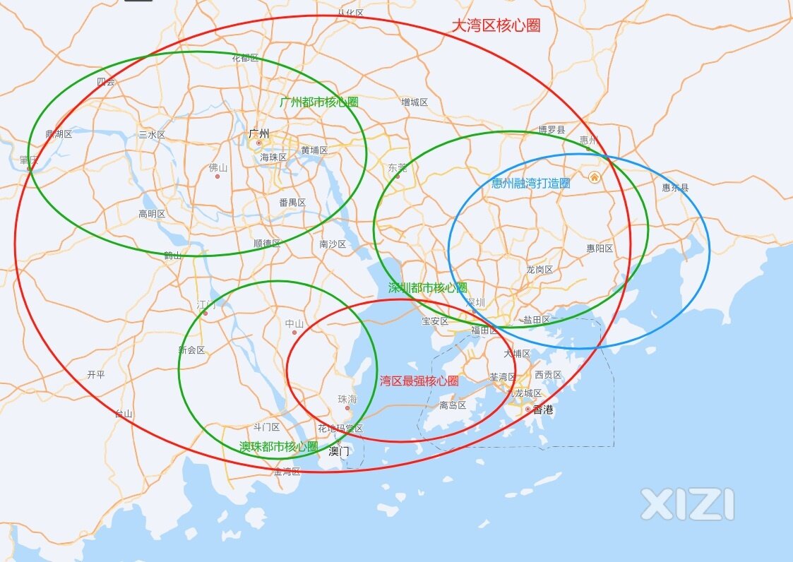 深中通道对中山、惠州影响大，“提瓜算账”可以用来形容惠州始终慢一拍。。。