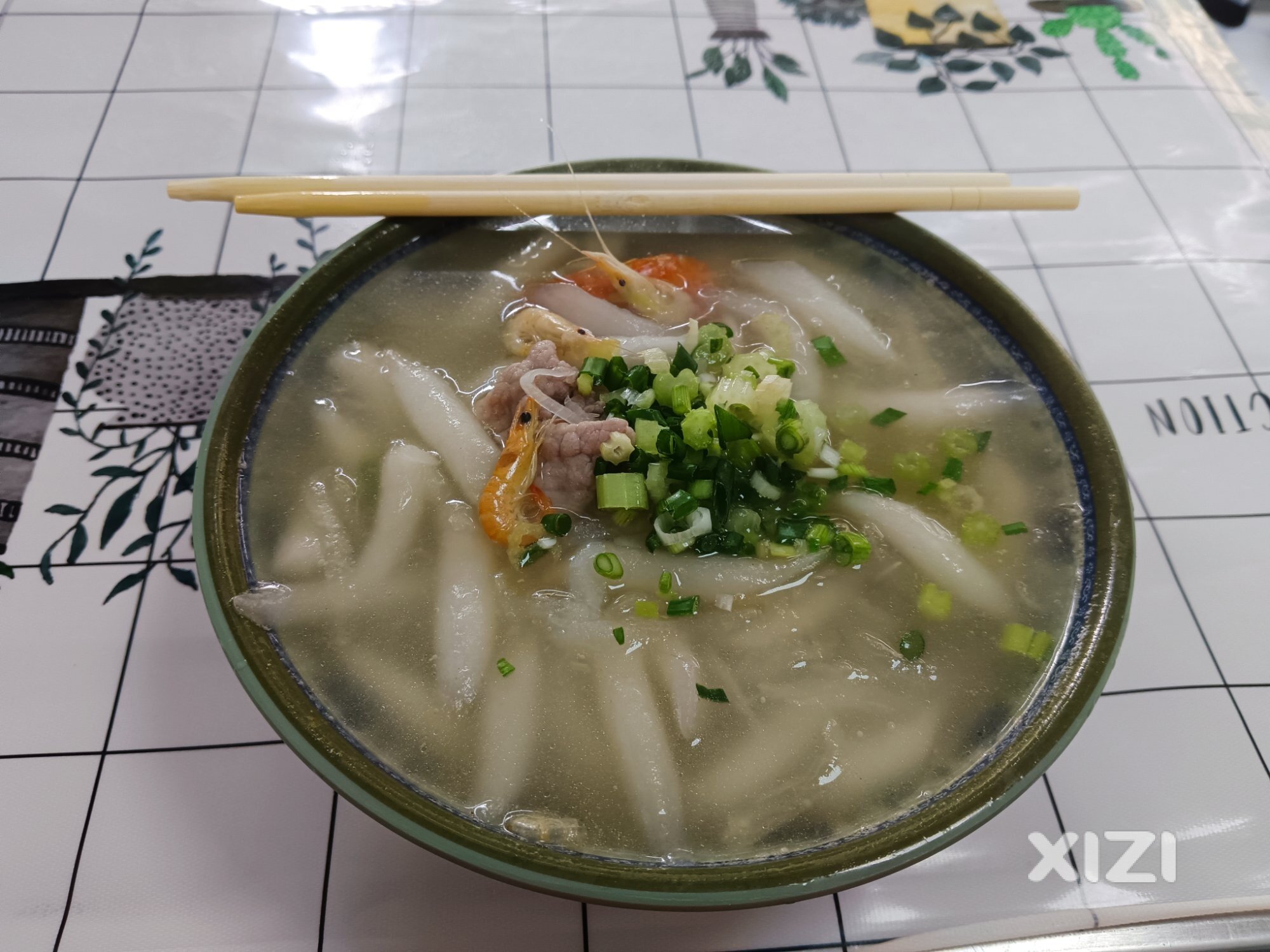 惠东美食~稔山虾米剪刀粉