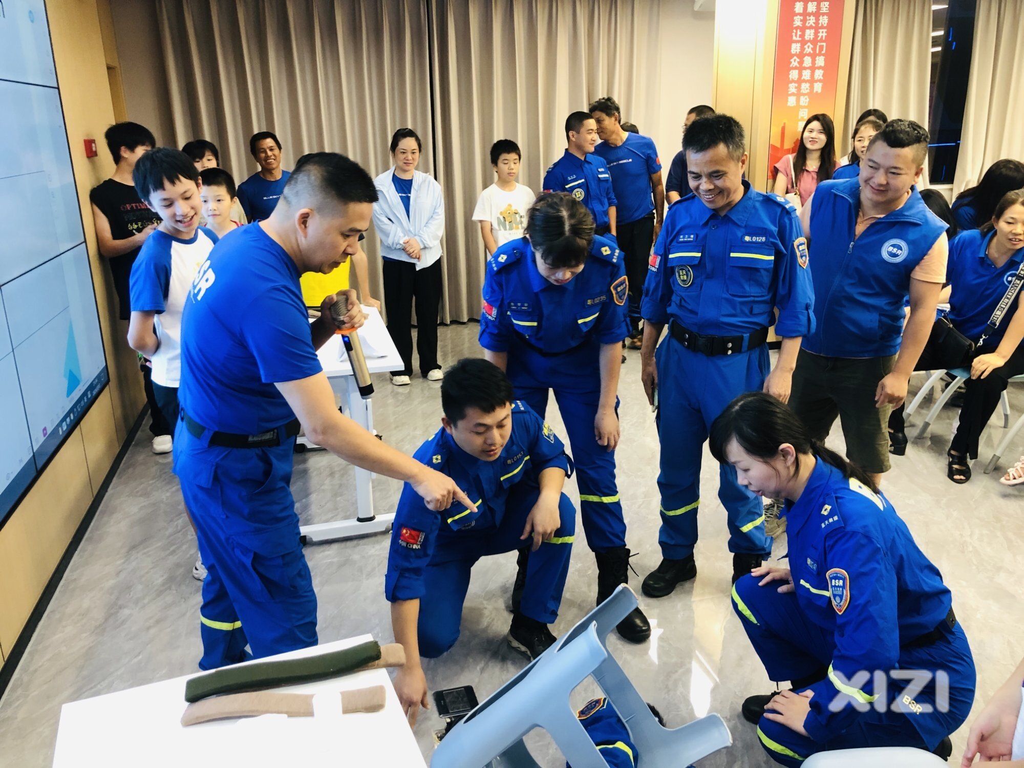 惠蓝动态丨一场生动的医疗培训课