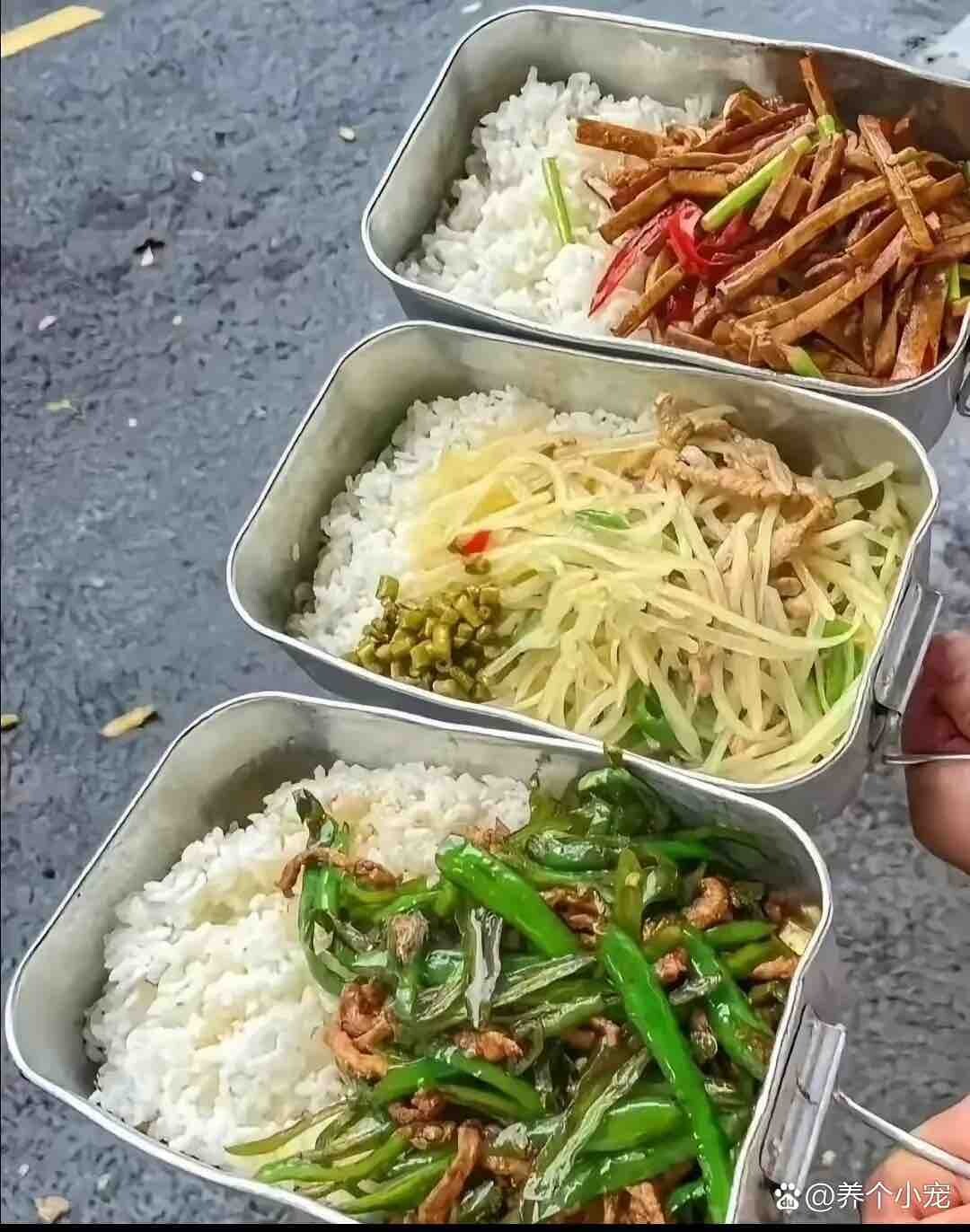 观念初中，高中时期吃个饭盒的岁月