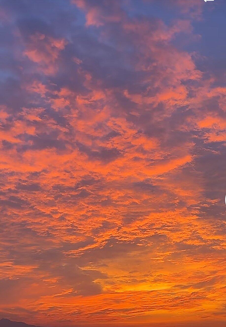 乡村红霞