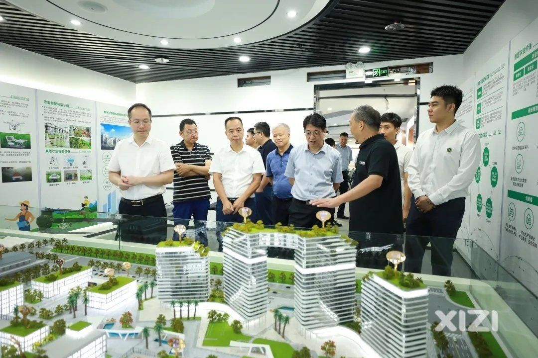广东省农业农村厅领导带队到访丰农控股调研