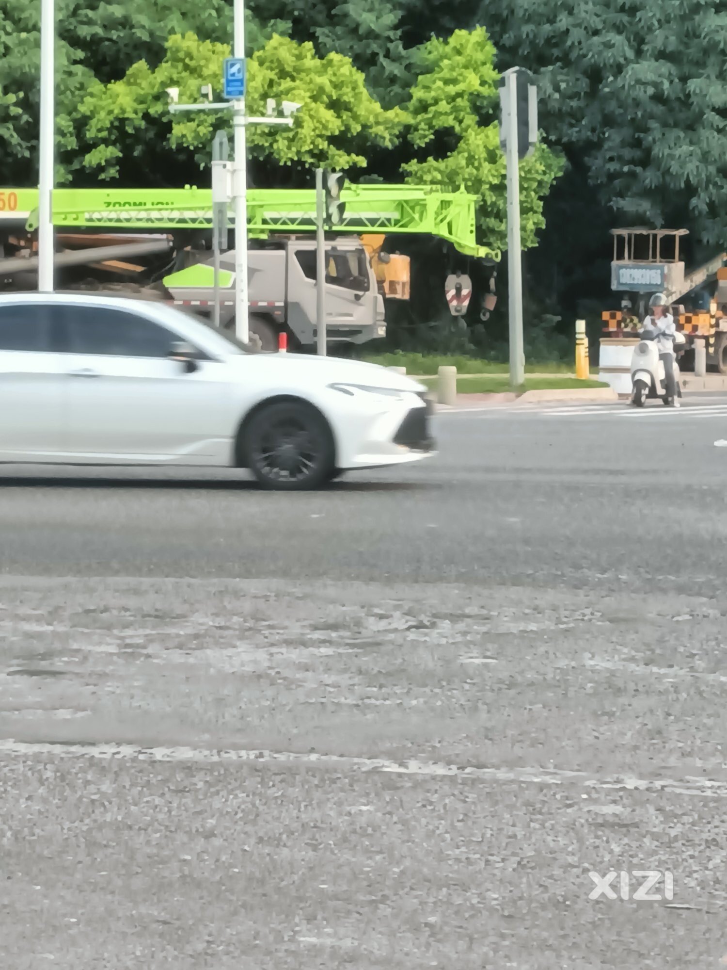 中信大桥烂路，没记错
