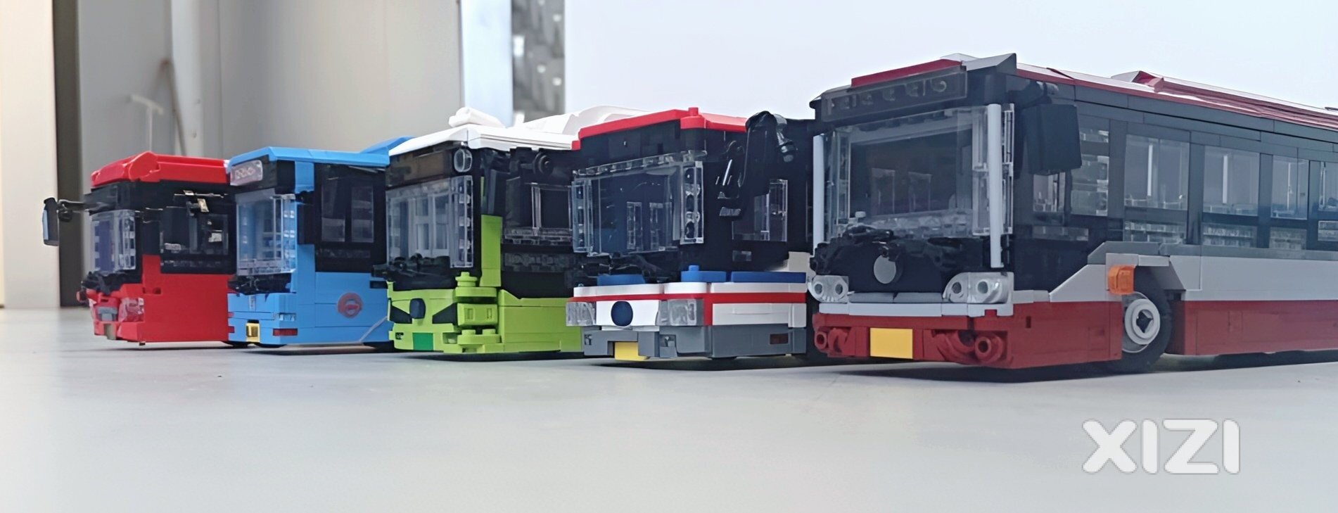 他用积木还原了惠州公交车（特别篇）