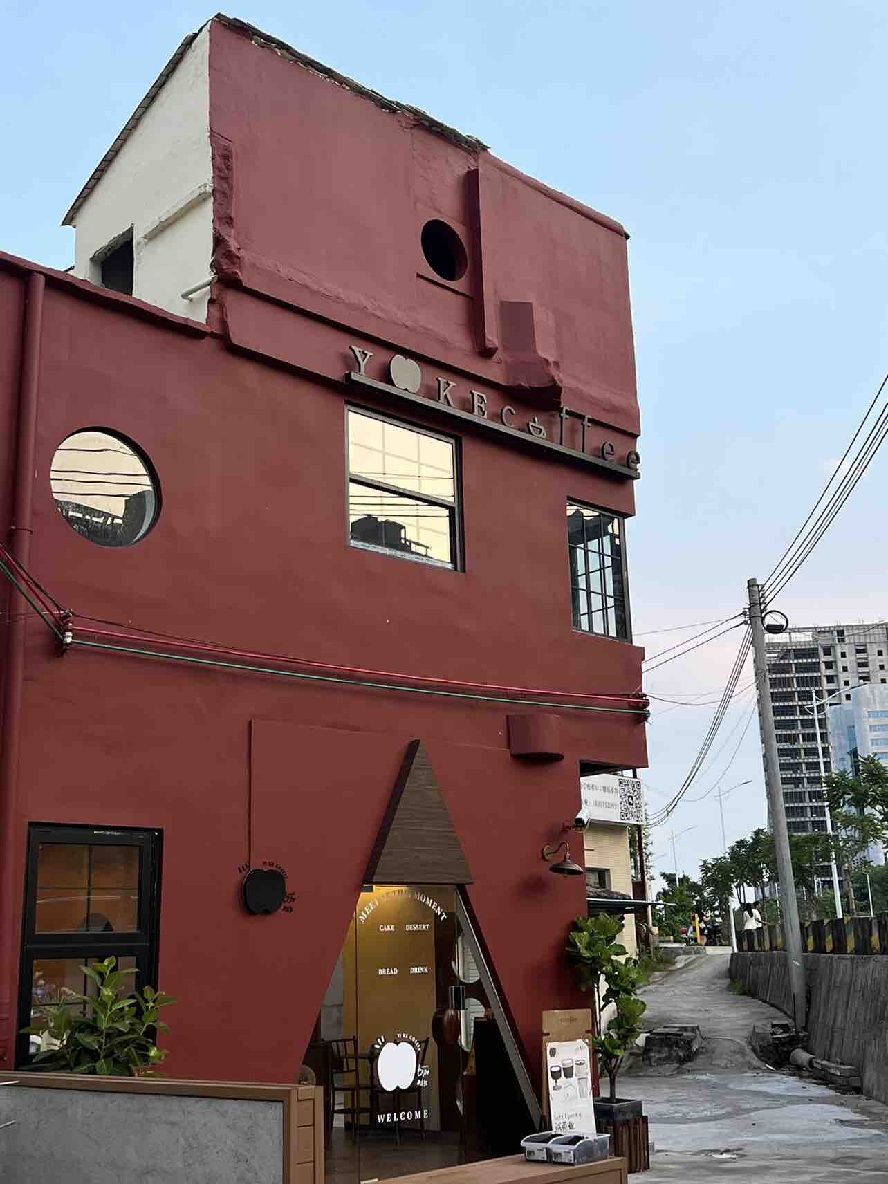 惠州美食：江北路边！新开的独栋咖啡屋～