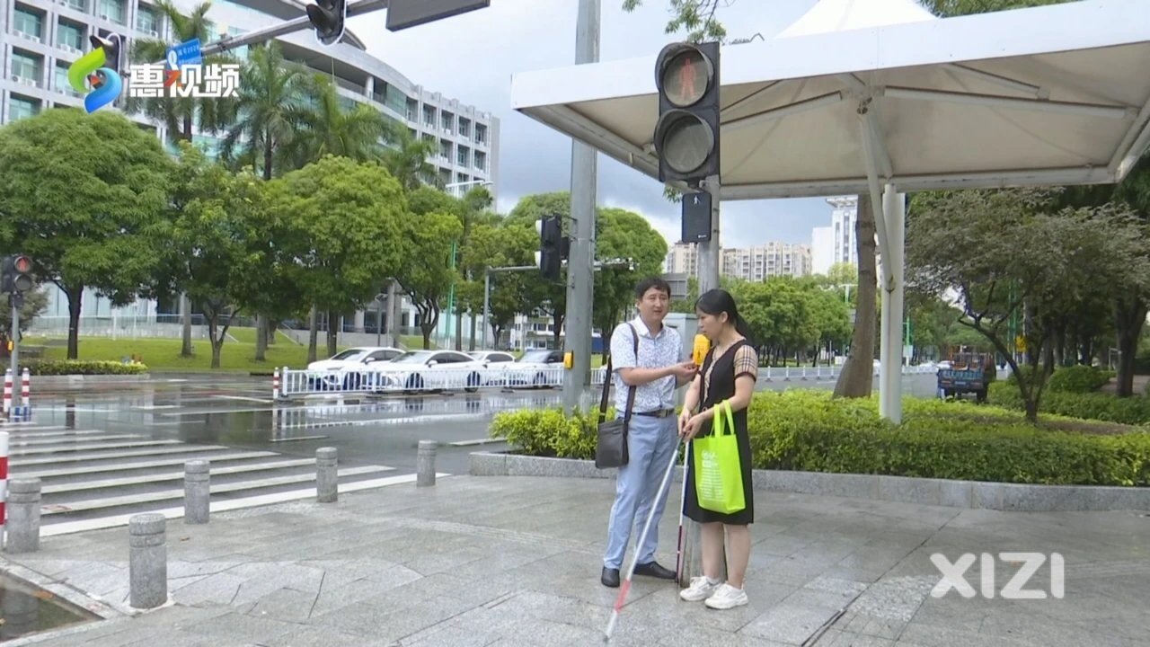 惠州首个！“开口说话”的红绿灯让城市更有爱