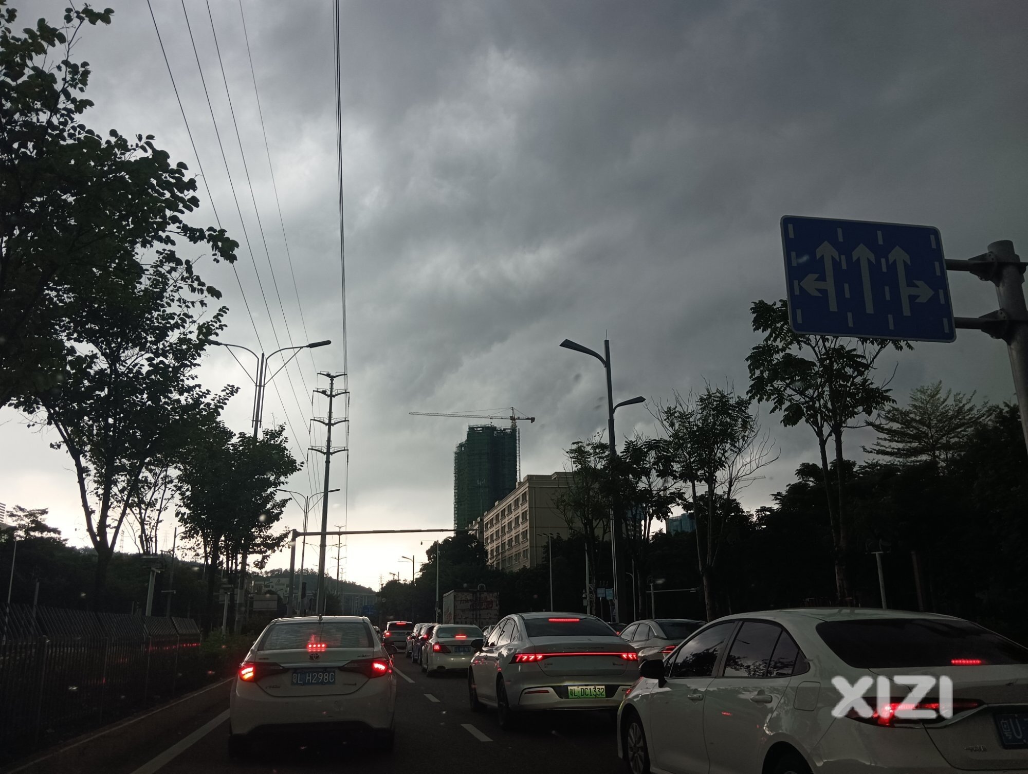 这天气真恐怖