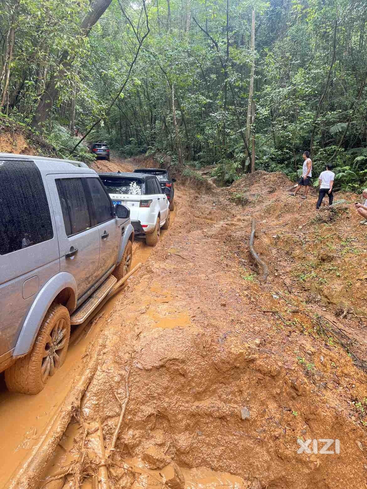 深陷泥中