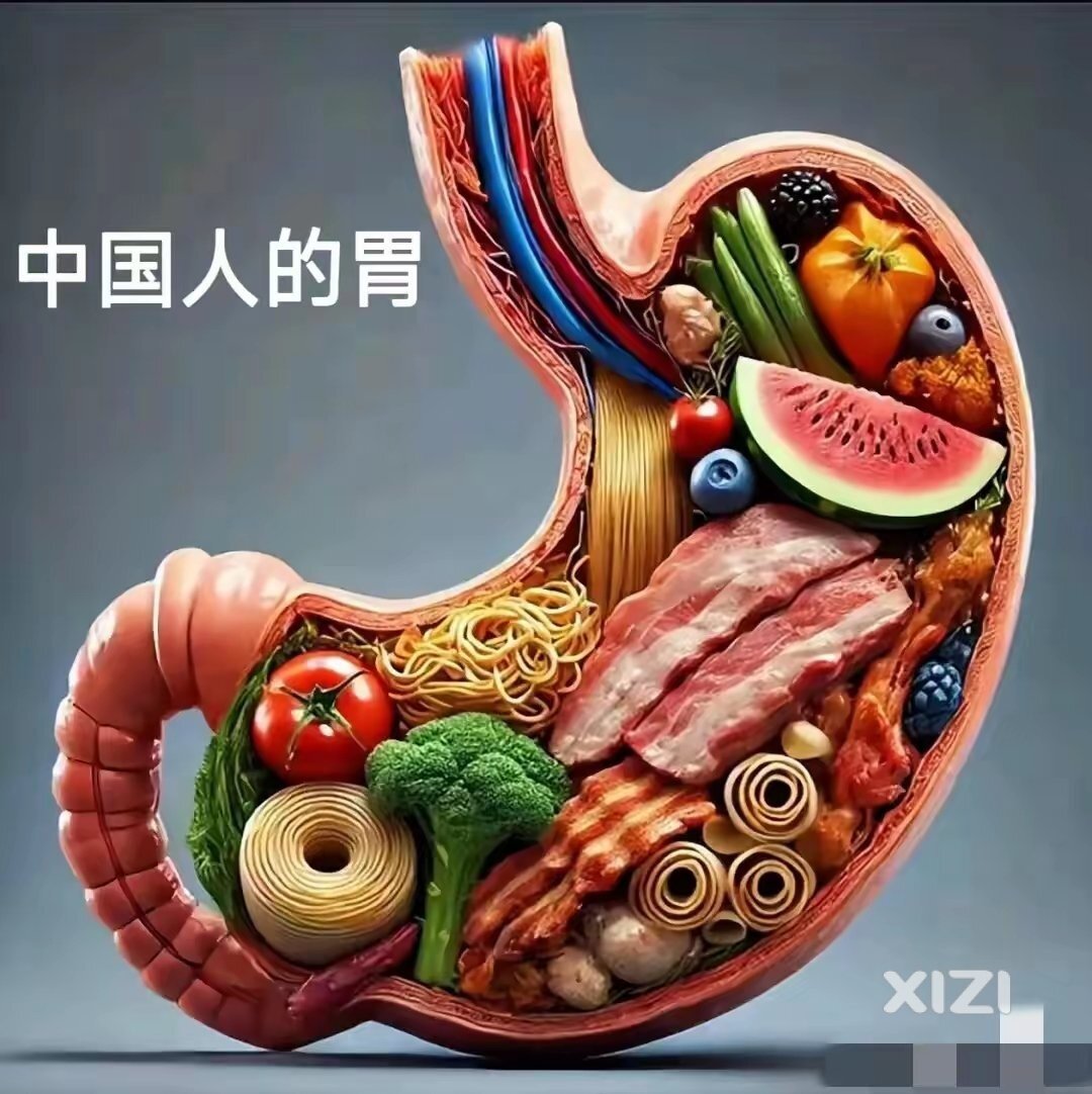 一样的人，一样的胃。不一样的生活习惯，真是一方水土，养育一方人