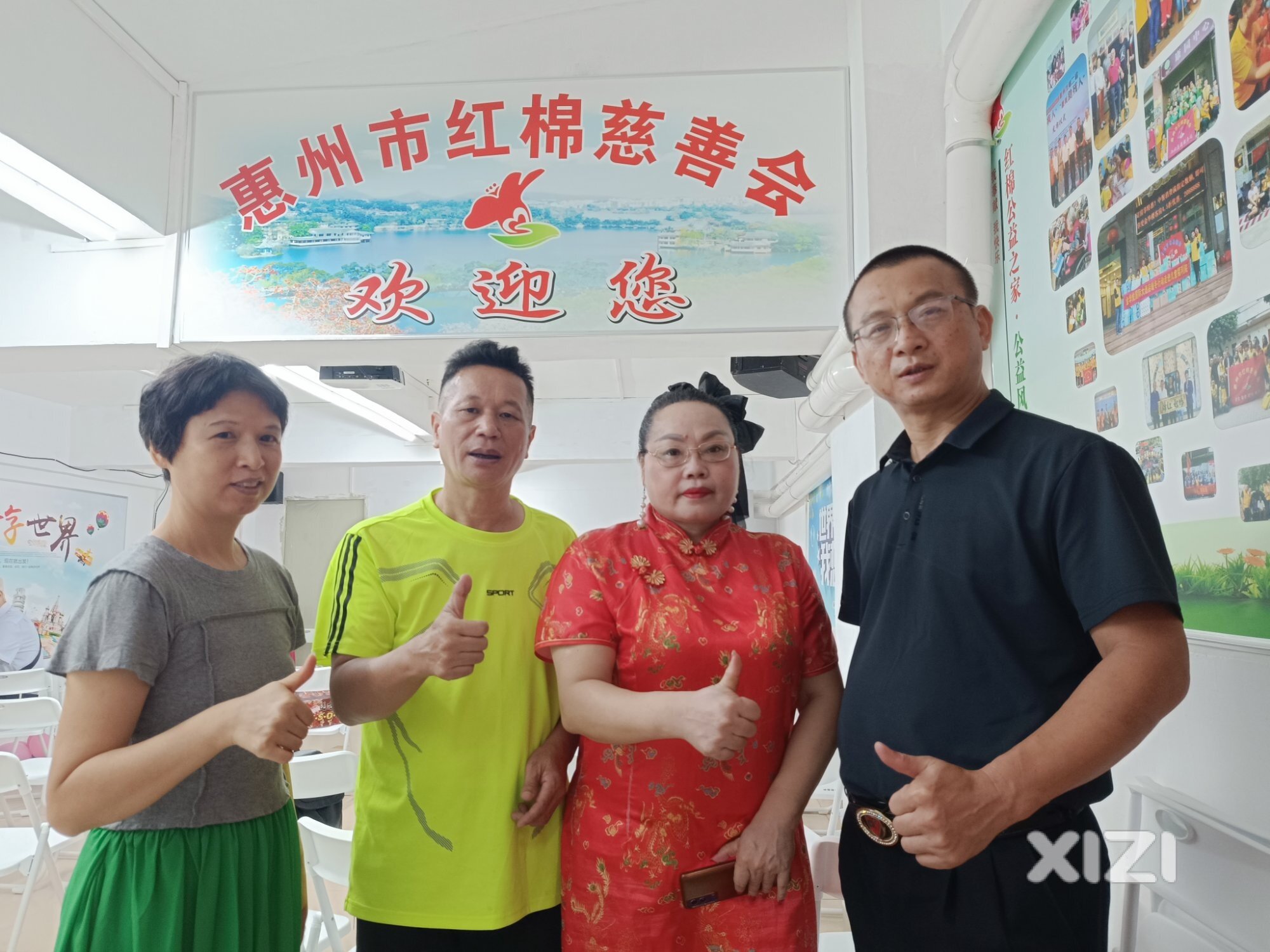 艺术与慈善的邂逅：陈惠红女士到访红棉慈善会公益之家