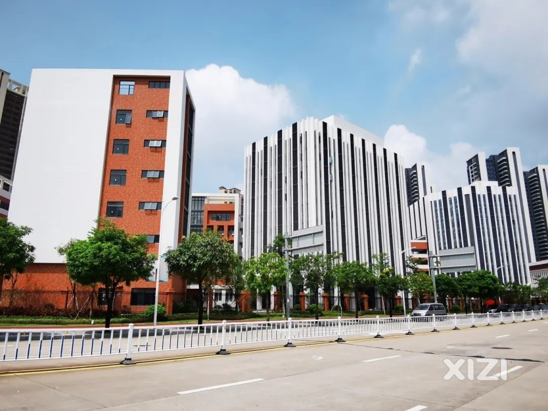 现在的新学校建得也太漂亮了，学生幸福！