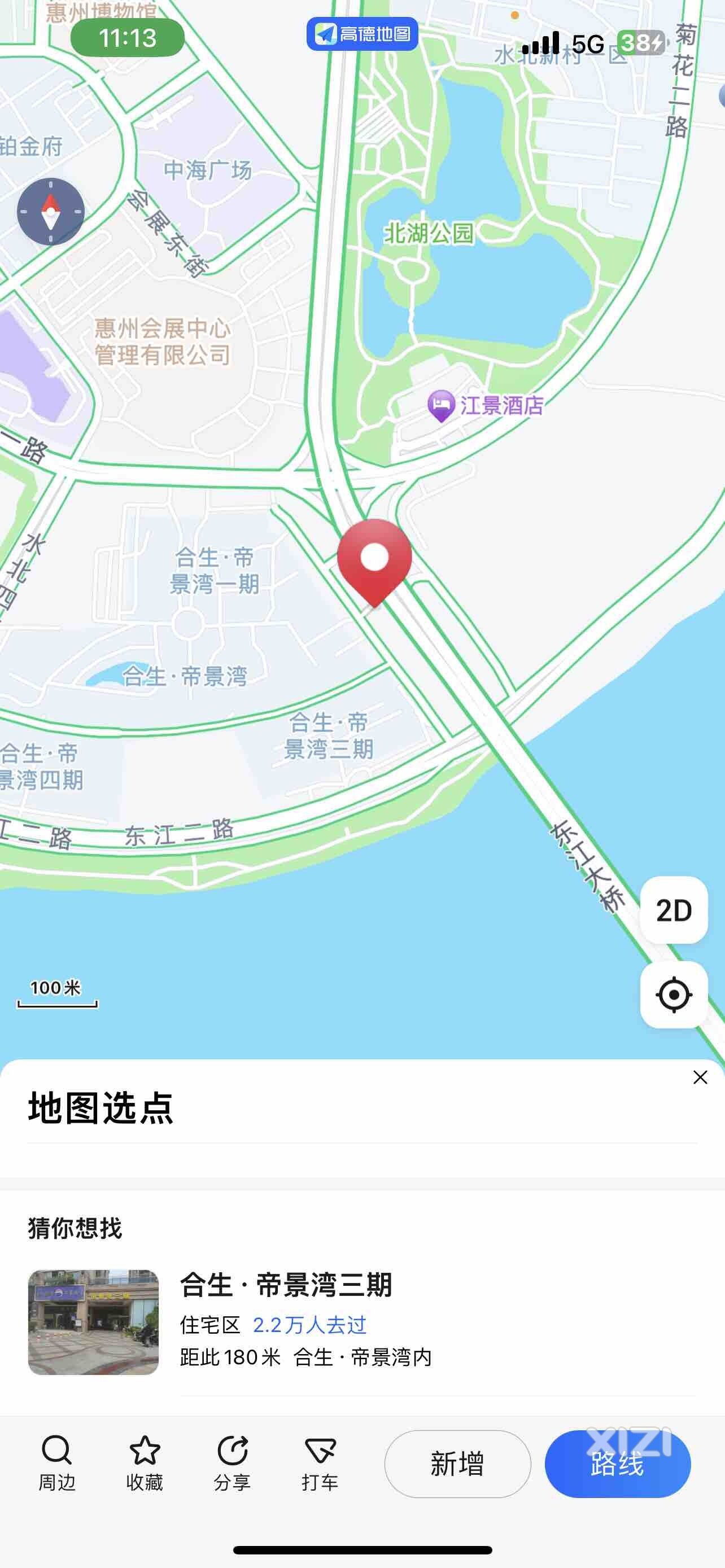 江北东江桥上桥点偷偷改了