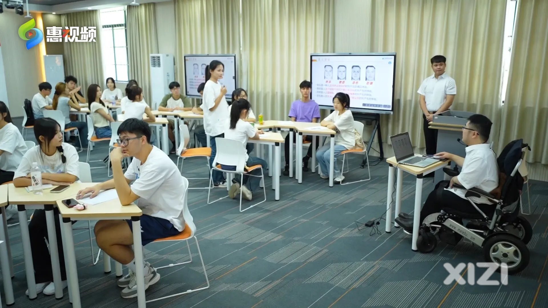 惠州“励志斌”轮椅上续写精彩人生