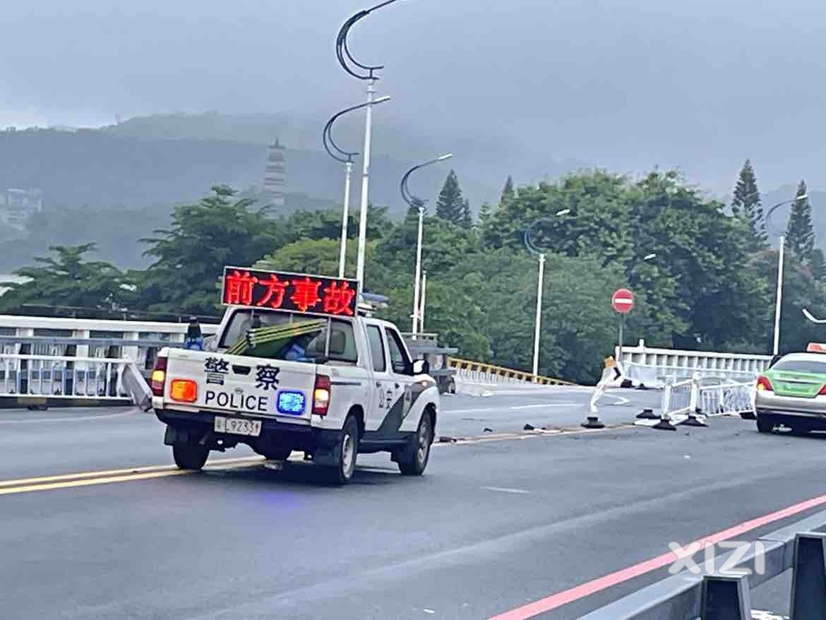惠州大桥南下桥处事故