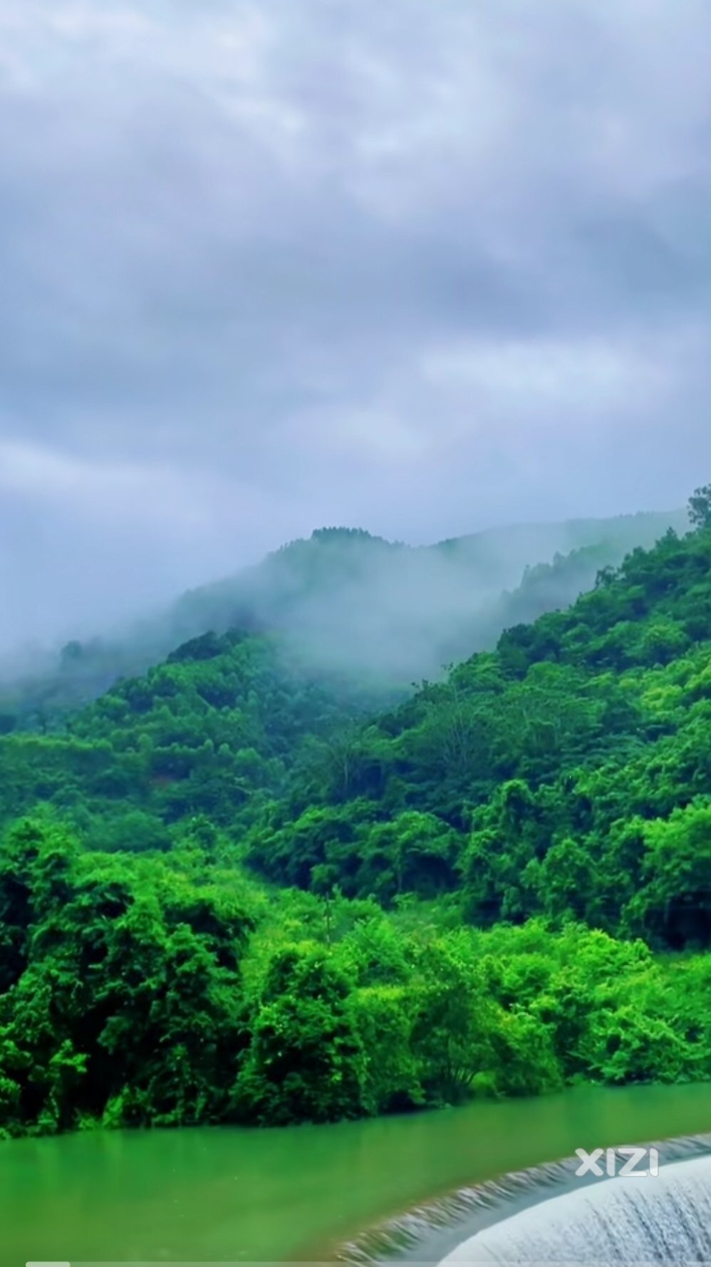 雨后的古田太美了！风景如画、仙境一样