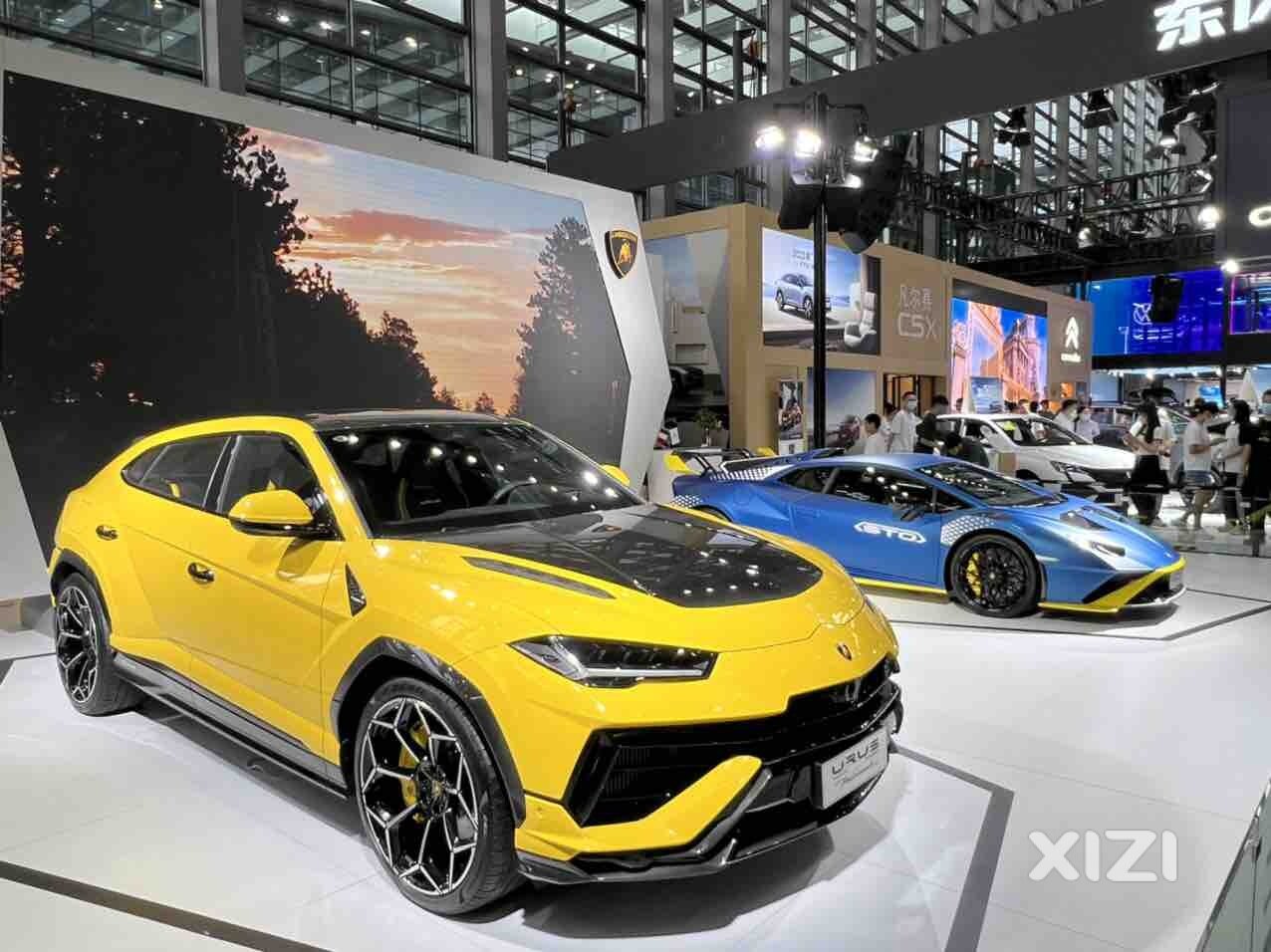 兰博基尼这次只有可怜的两台车啊