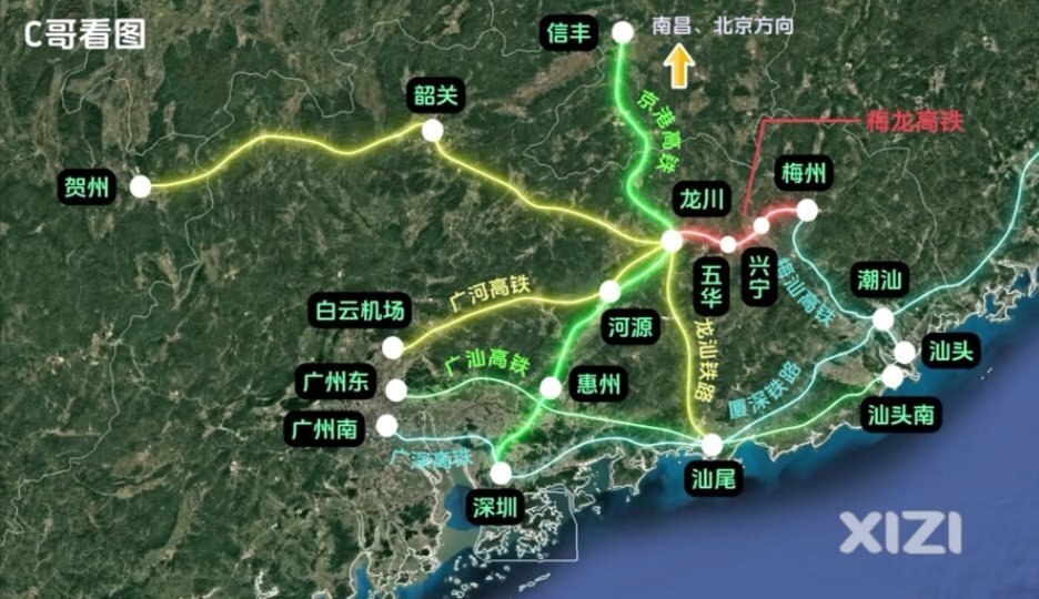 龙川西站将成全国最大的县级铁路枢纽站