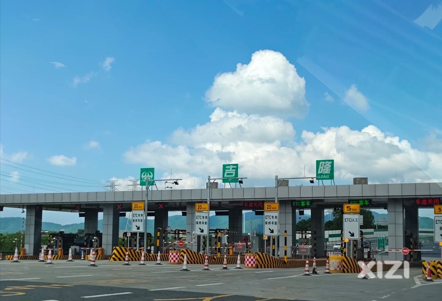 深汕西高速“白云仔”收费站，更改为“吉隆”收费站