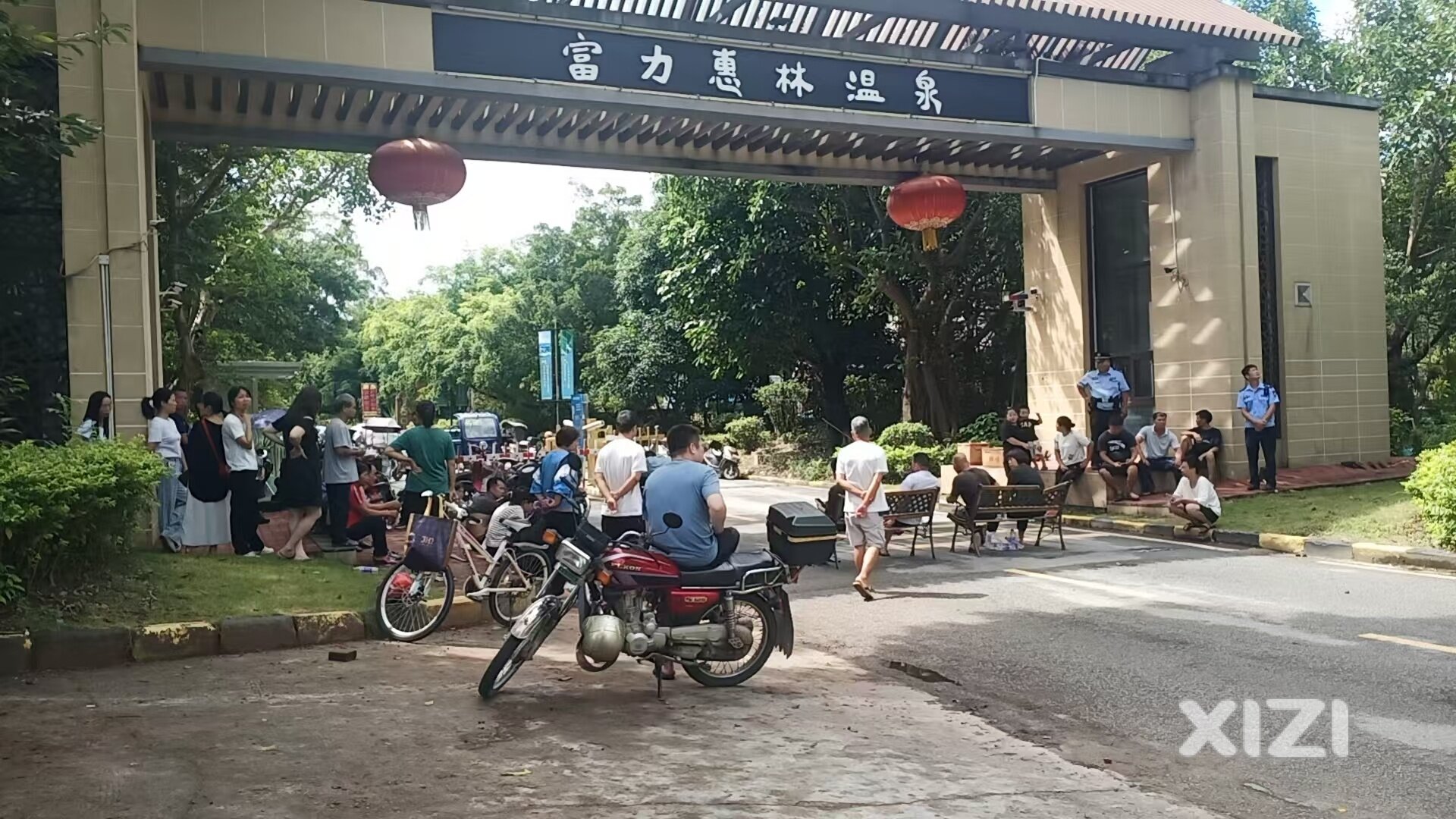 惠州洲际度假酒店拖欠员工9个月工资，临时通知停工停产。