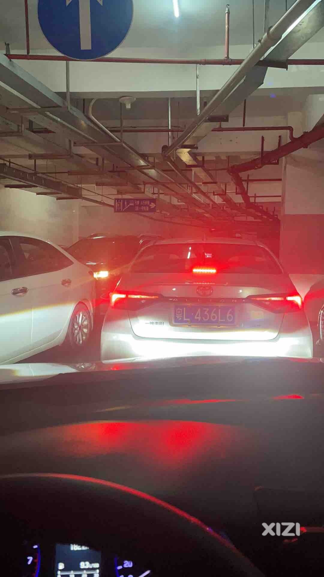 中心医院乱停车