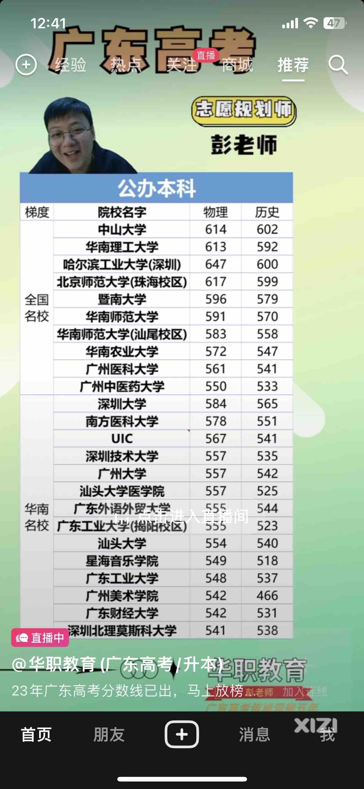 高考成绩出了