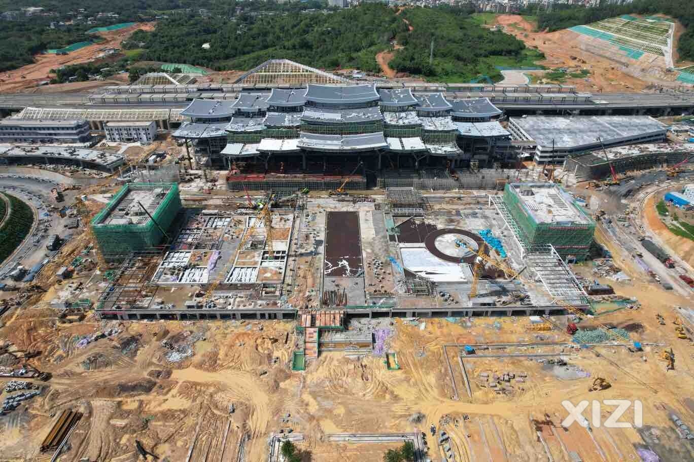 惠州南站最新工程进度