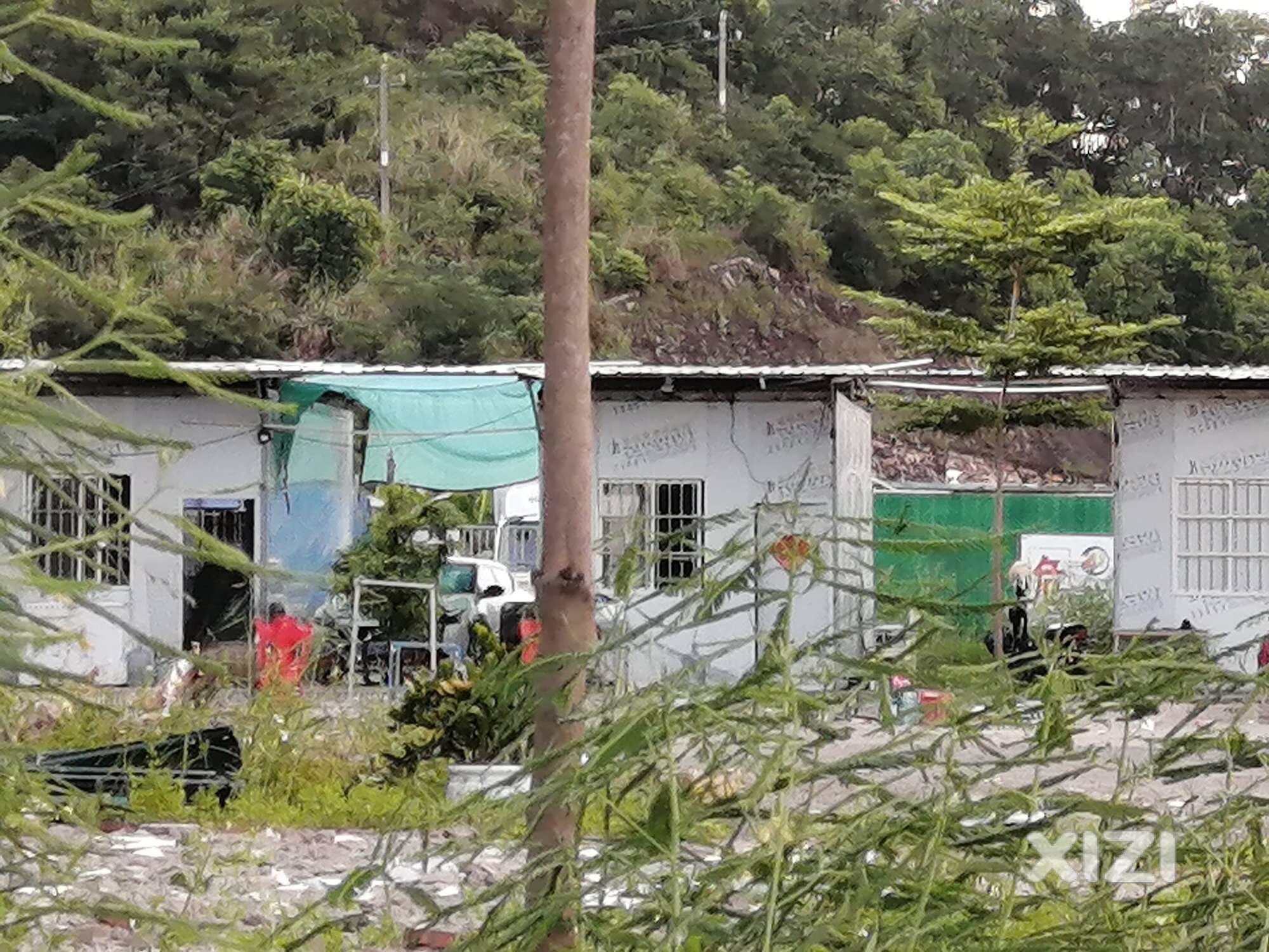 下角小隐公园西大门对