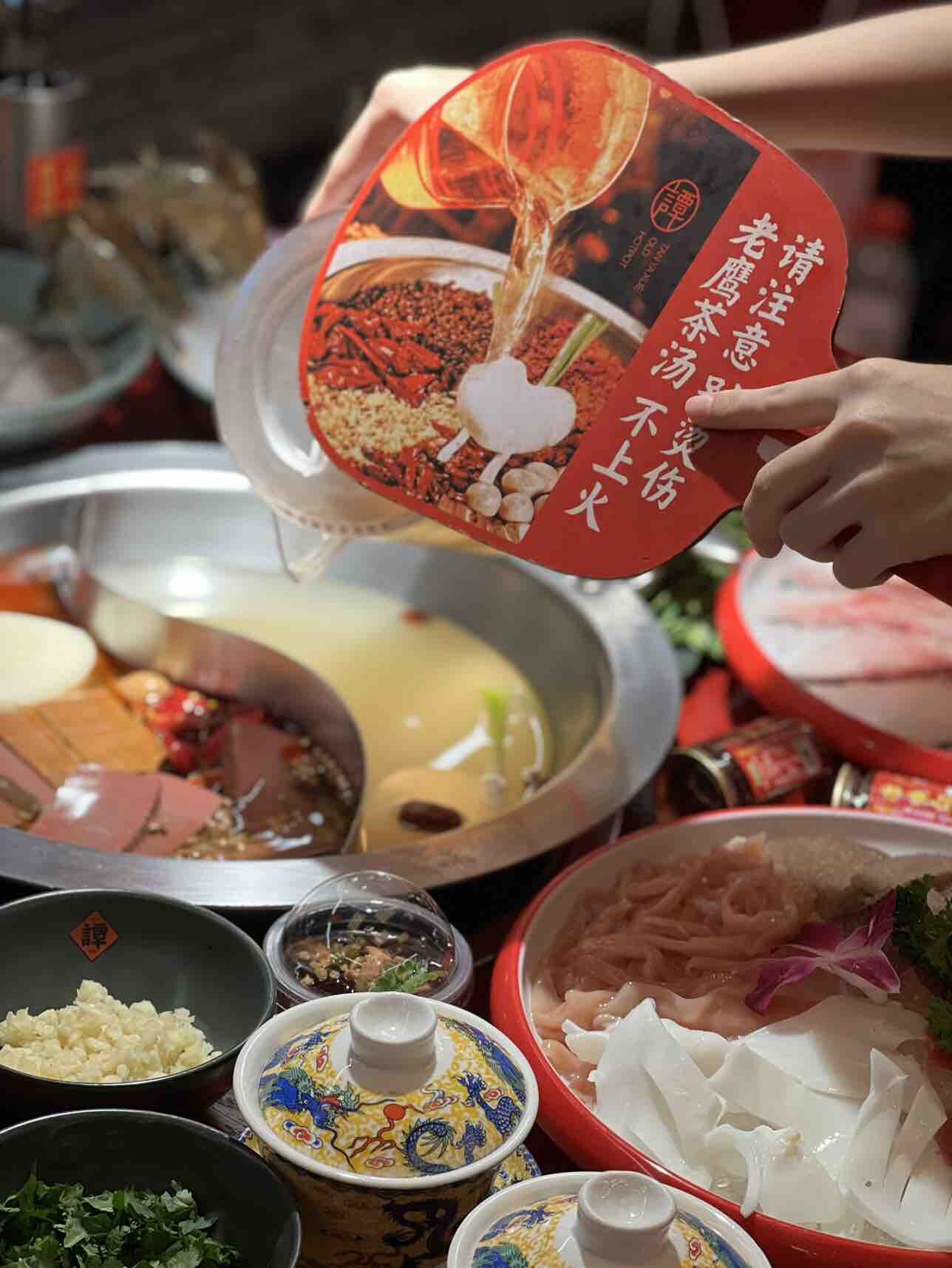 惠州美食：谭鸭血老火锅，你吃过吗～