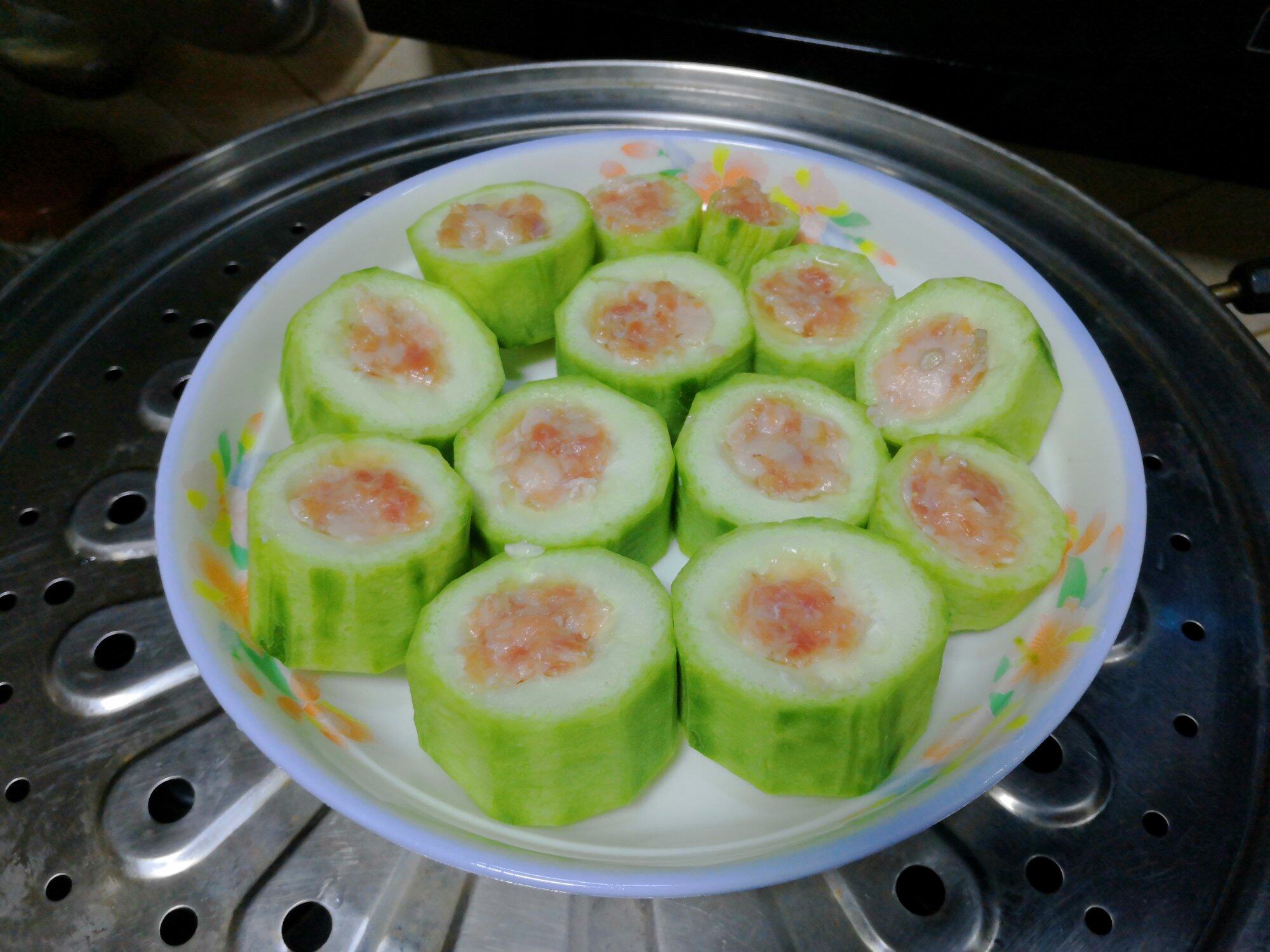 应季健康时蔬“酿丝瓜”