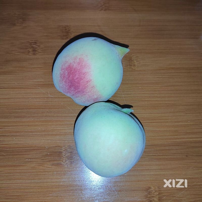 买到催熟的桃