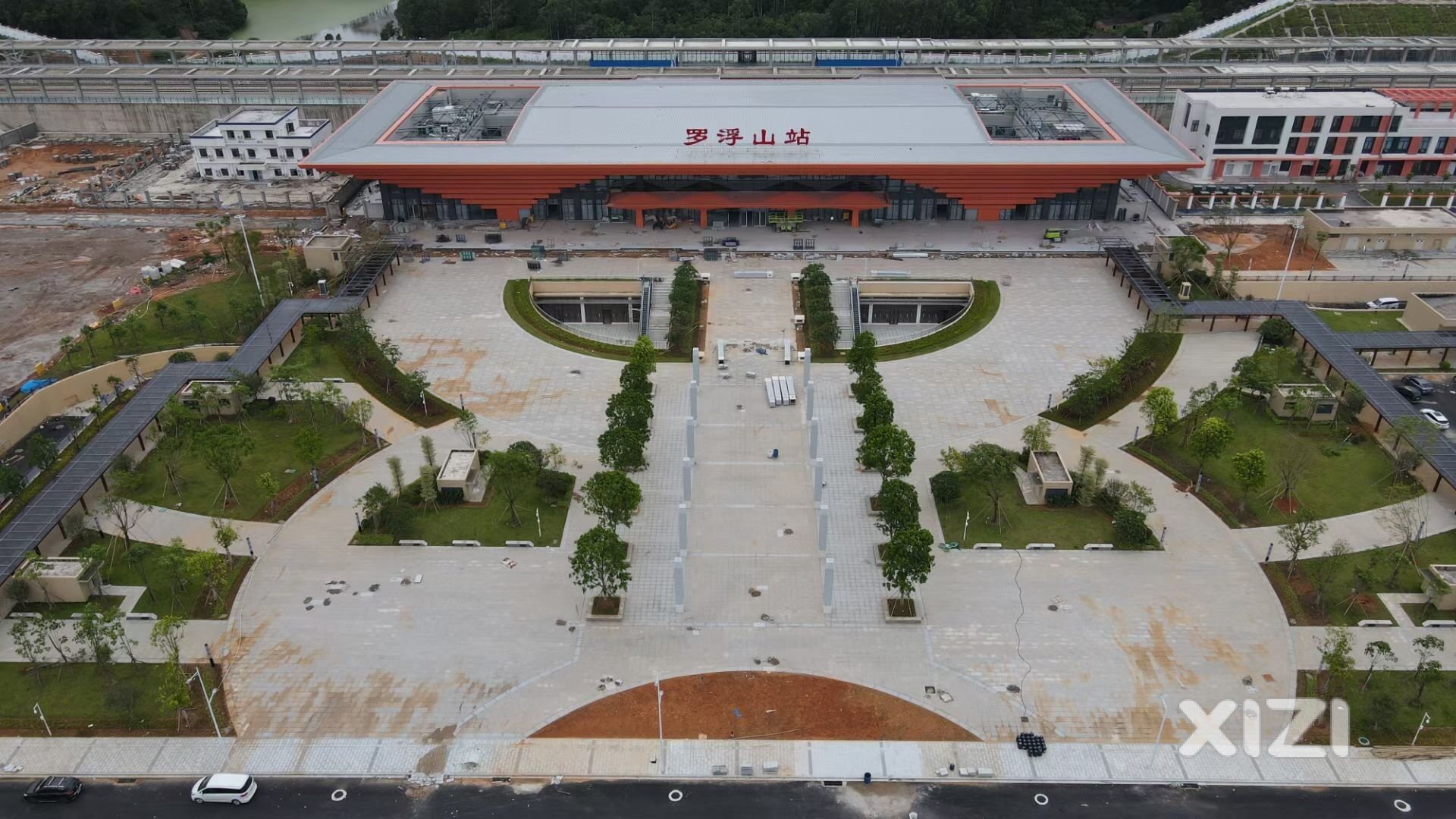 广汕高铁，惠州四站之二，博罗罗浮山站